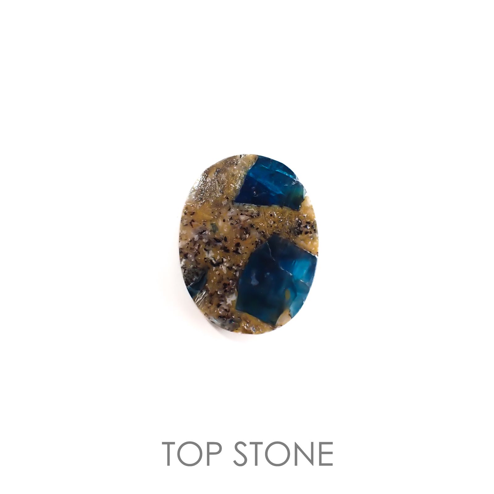 アパタイトインジャスパー ブラジル産 3.69ct[220917783]14x10.8mm前後