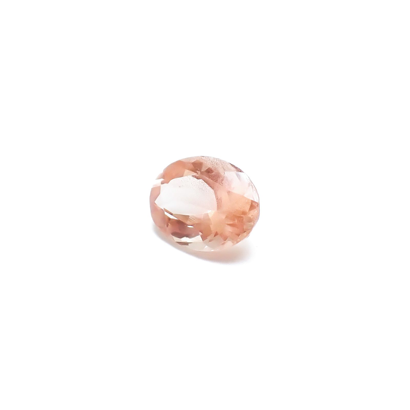 オレゴンサンストーン アメリカ・オレゴン州産 0.70ct / 7.1x5.1mm前後 [260732641]