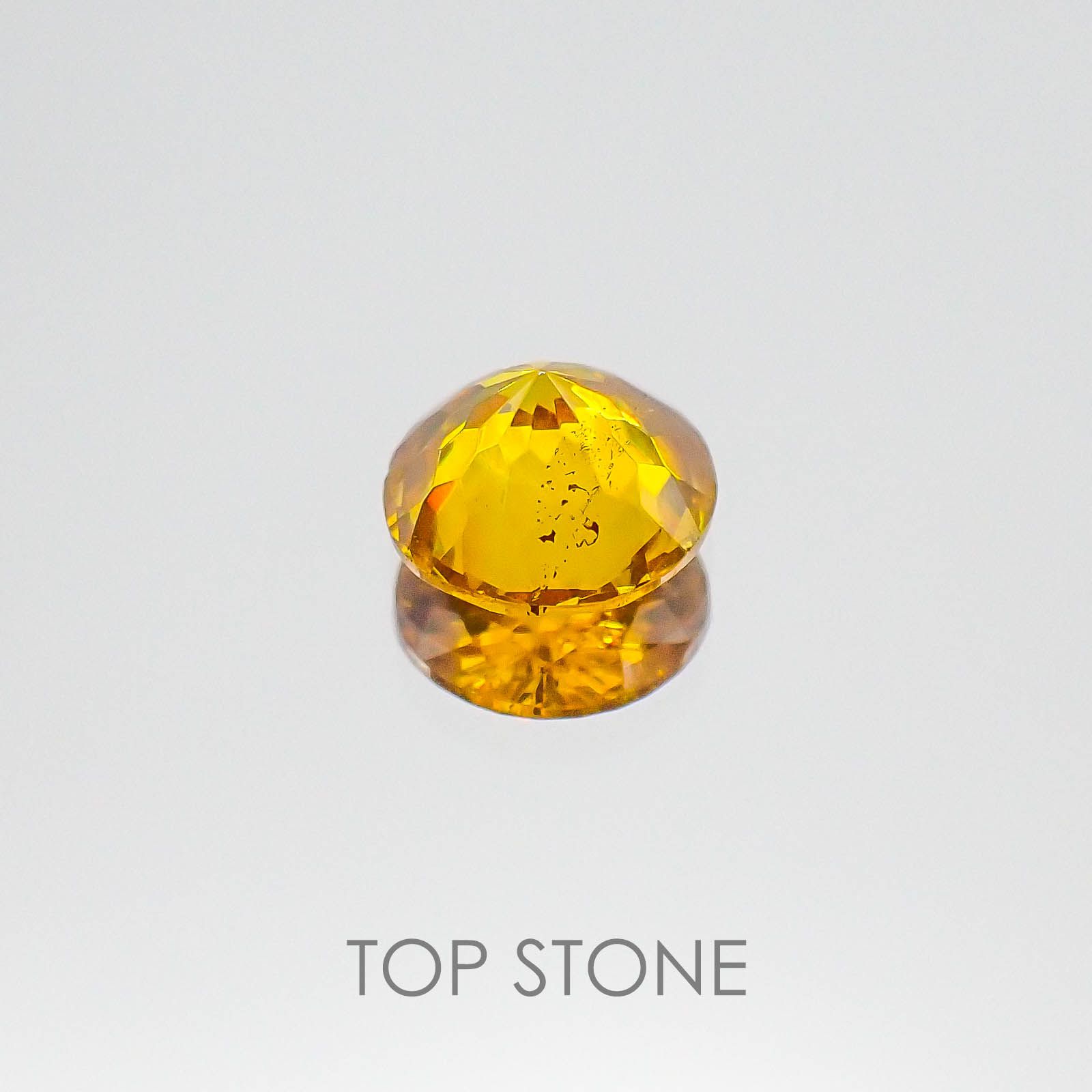 スファレライト スペイン産 ルース 0.93ct[20084459]5.9×5.8mm前後