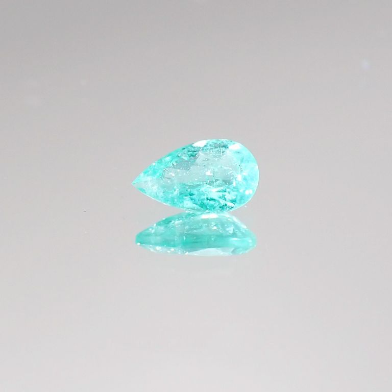 パライバトルマリン ブラジル産 ルース 0.166ct[20106449]5×3mm前後