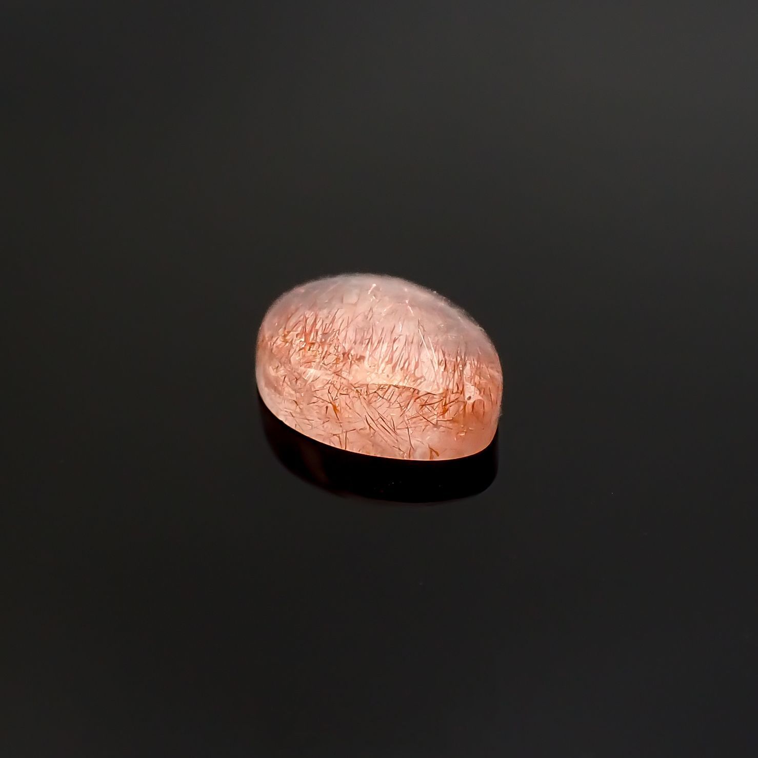 ストロベリークォーツ カザフスタン産 1.38ct[220616690]8.5x6.8mm前後