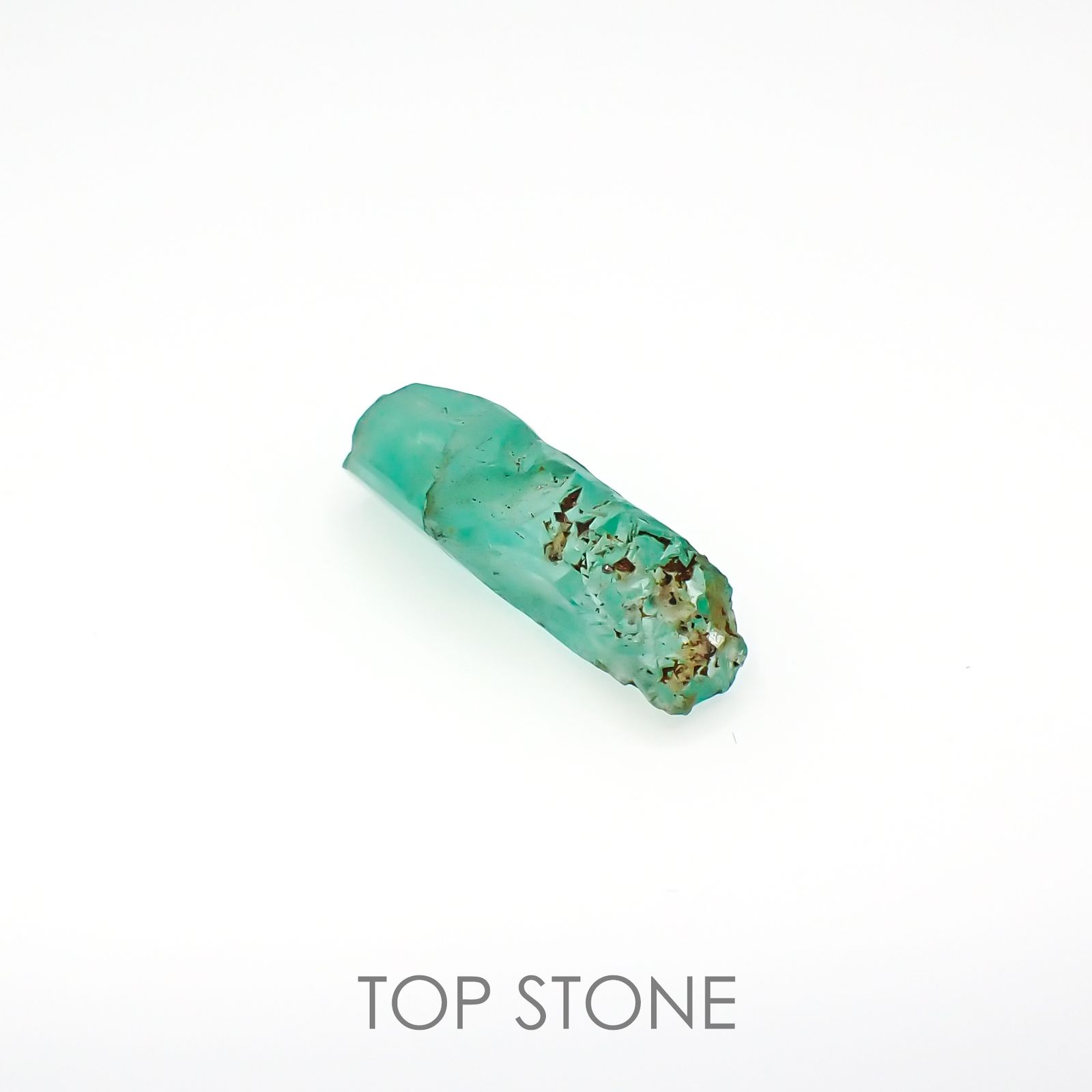 エメラルド 原石 コロンビア・ムゾー鉱山産 11.93ct[220515785]25.3x8.4mm前後