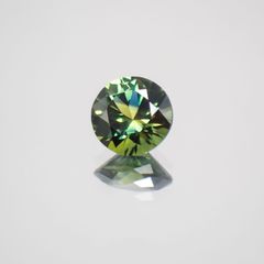 モンタナサファイア アメリカ産 ルース 0.49ct[210410622]4.8×4.8mm前後