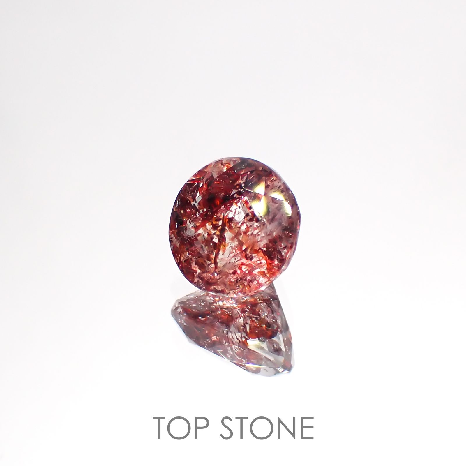 ファイヤークォーツ ナイジェリア産 1.63ct[220114745]7.5x7.5mm前後