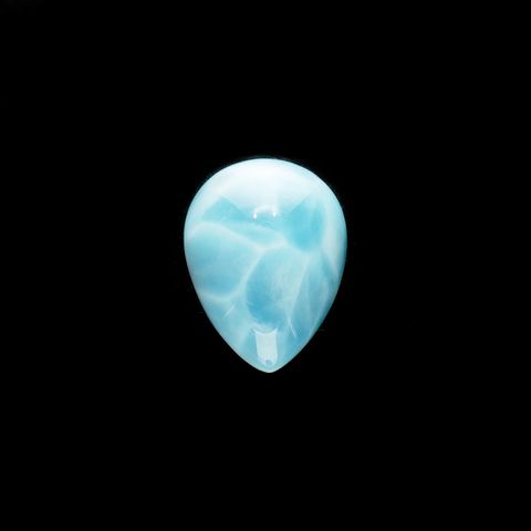 ラリマー(宝石名ブルー・ペクトライト) ドミニカ共和国産 29.35ct 識別済[240212106]21.1×16.1mm前後