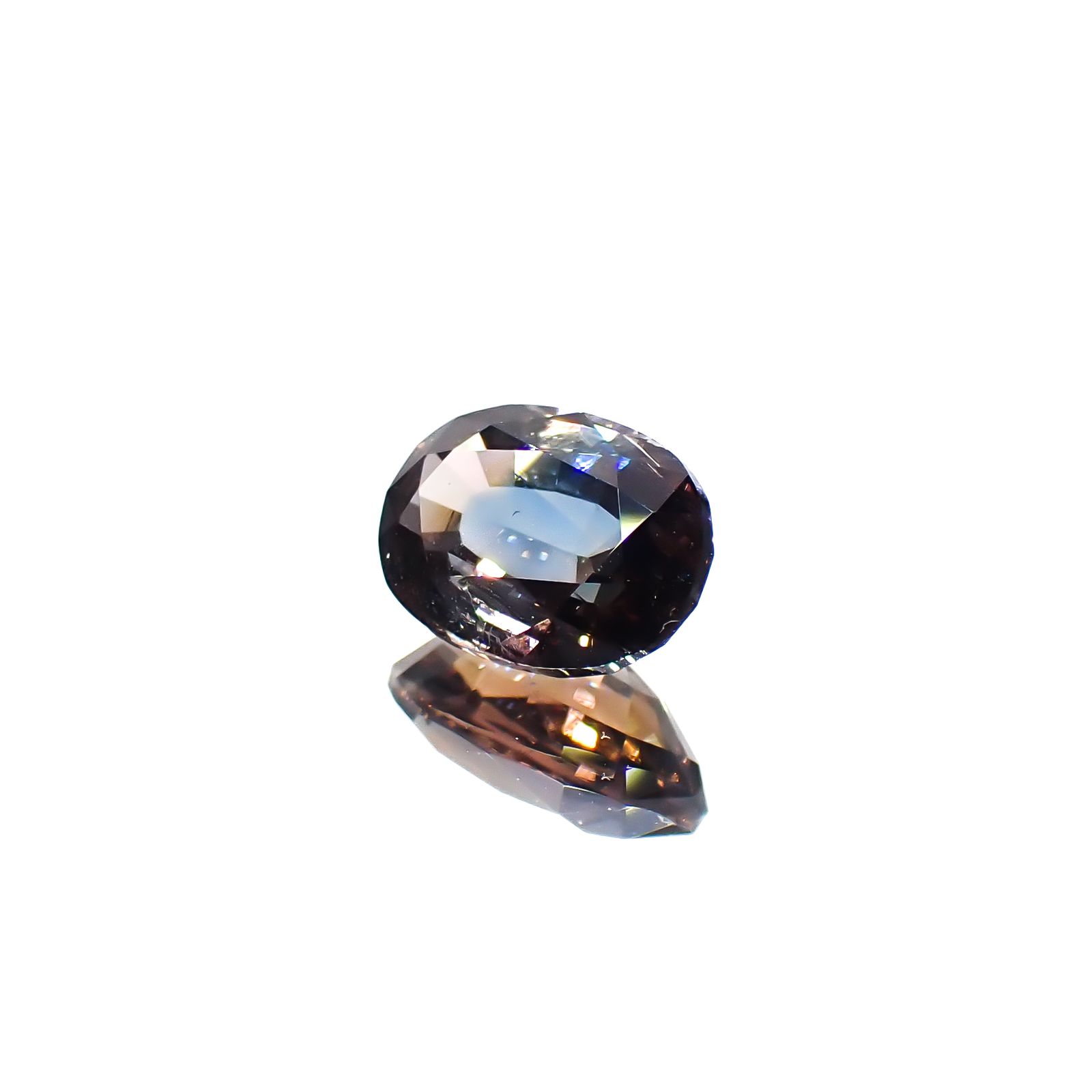 ブルーティントアキシナイト パキスタン産 1.31ct [241129479]7.8x5.6mm前後
