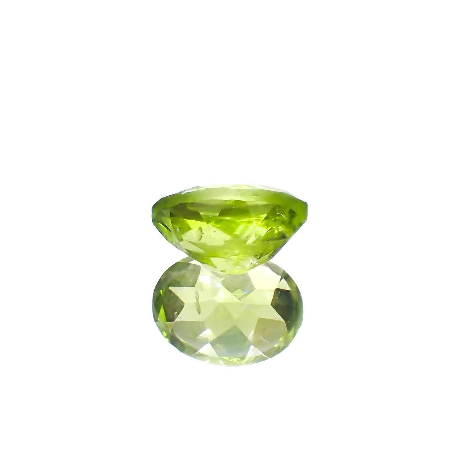 リリーパッドペリドット アメリカ・アリゾナ州産 1.55ct[231224599]8x6.1mm前後