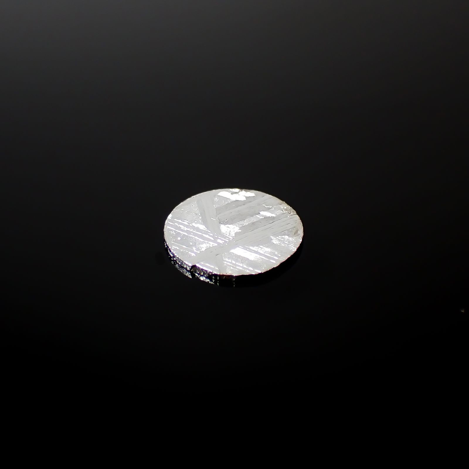 アルタイ隕石 発見地:中国 1.72ct[240125571]9.9x9.9mm前後