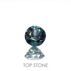 ブルートルマリン(宝石名トルマリン)アフガニスタン産 0.52ct 識別済[220515845]4.8x4.7mm前後