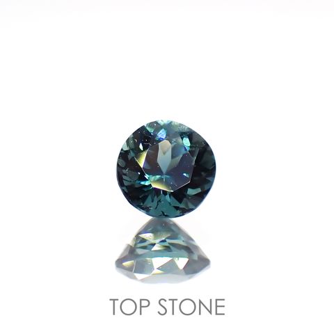 ブルートルマリン(宝石名トルマリン)アフガニスタン産 0.52ct 識別済[220515845]4.8x4.7mm前後