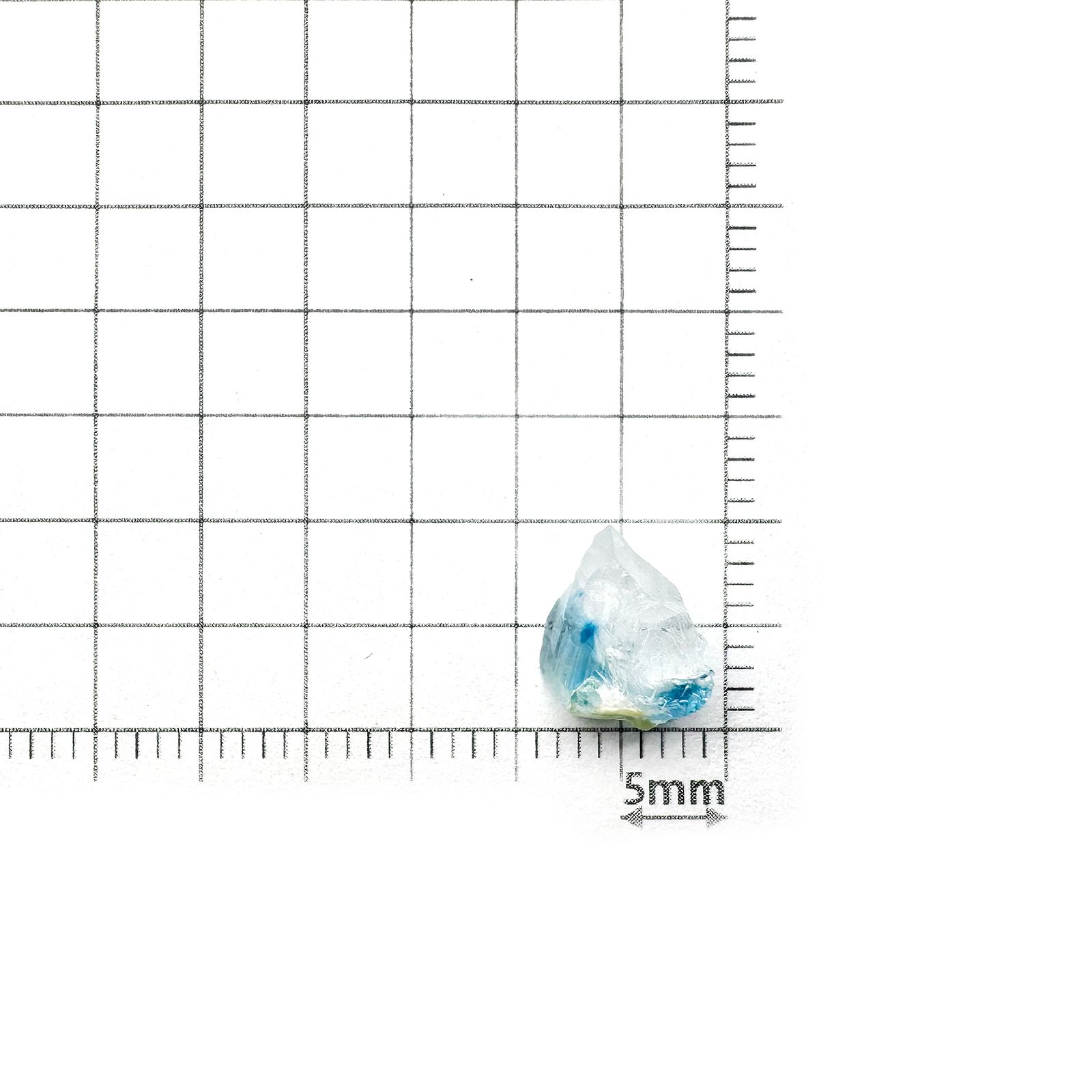 ユークレース 原石 ブラジル産 2.17ct[240326394]9.6x7.6mm前後
