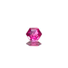 ◇ヘキサゴンカット◇ルビー 非加熱 モザンビーク産 0.18ct[240427107]3.5x3.5mm前後
