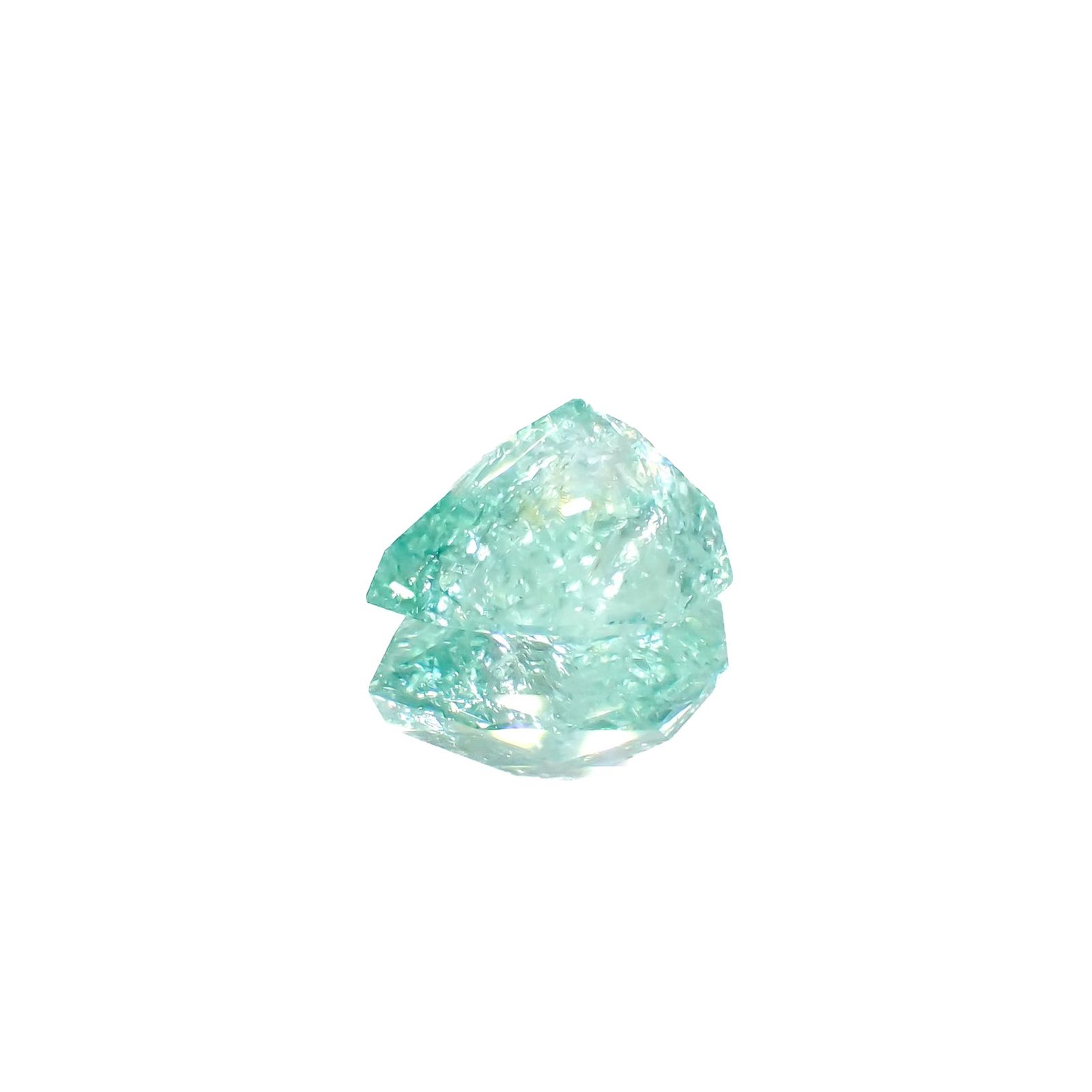 ◇カスタムカット◇パライバトルマリン モザンビーク産 6.53ct / 14.2x12.1mm前後 [230622509]