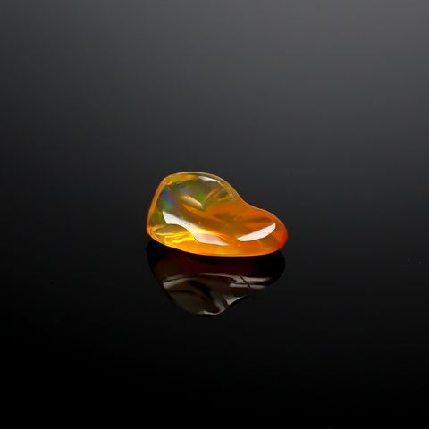 ファイヤーオパール 原石 メキシコ産 2.20ct[240226185]12.6x7.2mm前後