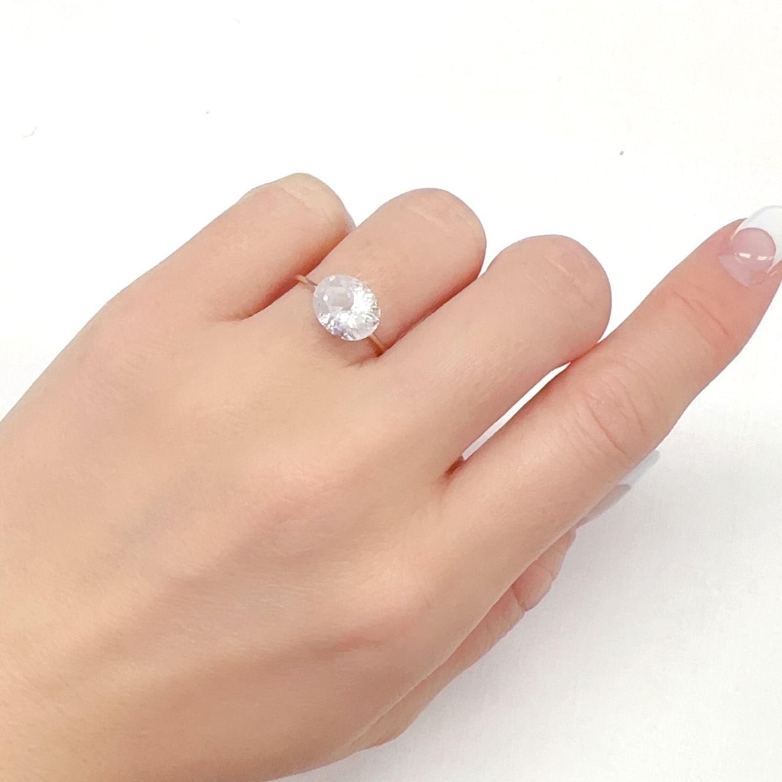 ピンクエンジェルラダー マダガスカル産 2.28ct[240125420]10x8mm前後