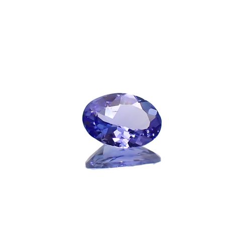 タンザナイト(宝石名タンザナイト)タンザニア産 0.64ct 識別済[240627887]6.9x4.8mm前後