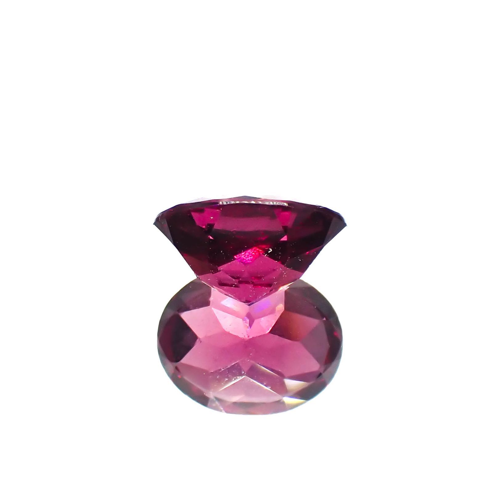 ロードライトガーネット(宝石名ロードライト・ガーネット)ブラジル産 1.87ct 識別済[221219563]8.3x6.6mm前後