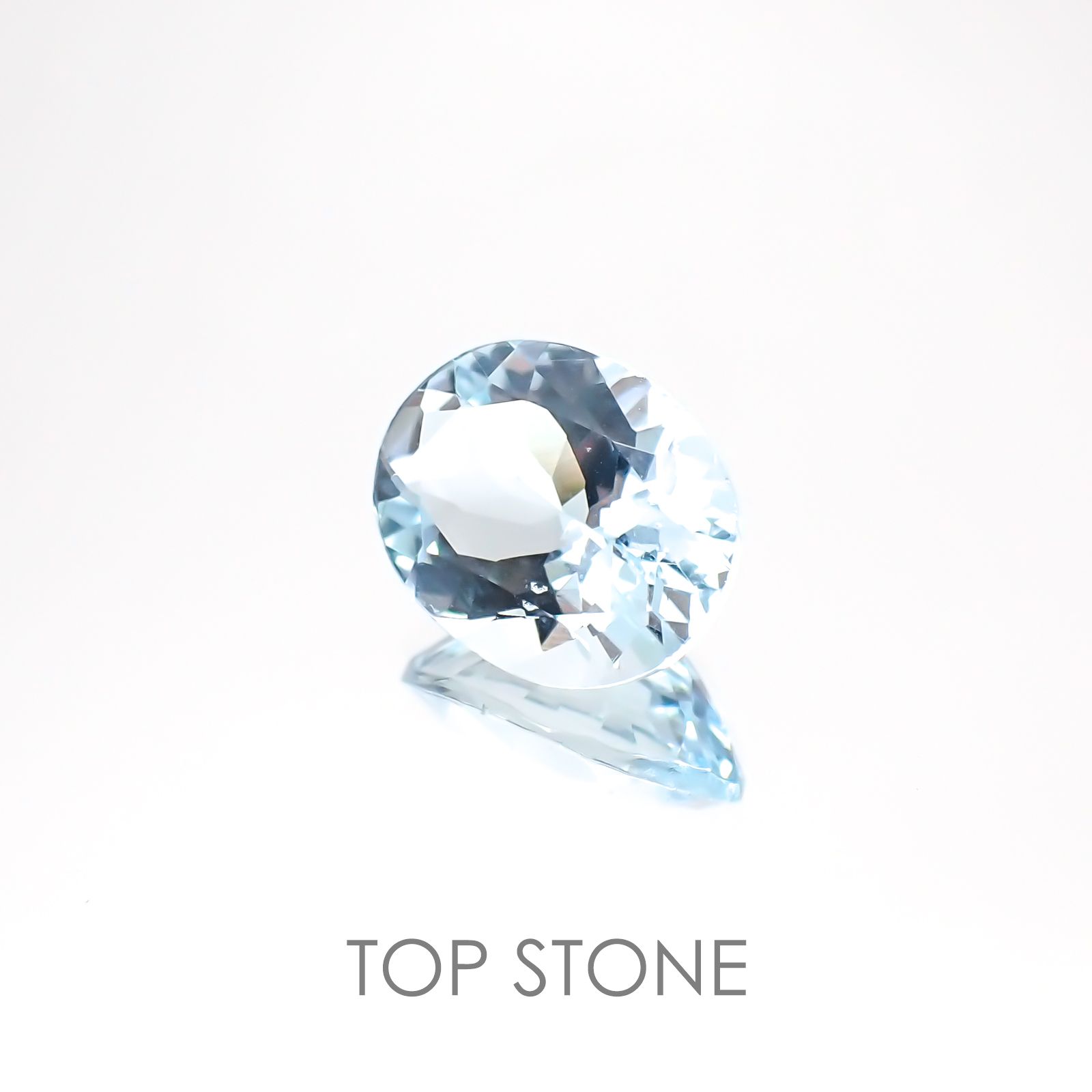 アクアマリン(宝石名アクアマリン) ブラジル産 3.04ct[20117017]11.1×8.7mm前後