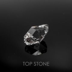 ハーキマーダイヤモンド アメリカ産 原石・結晶 3.51ct[20117550]12.4×8mm前後