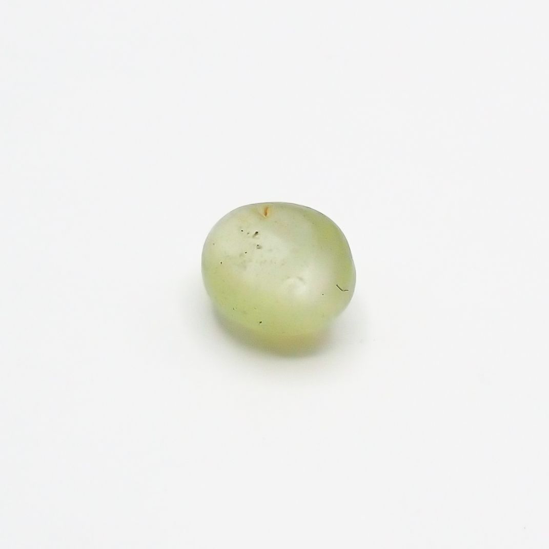 クリソベリルキャッツアイ(宝石名クリソベリル・キャッツアイ) スリランカ産 0.62ct 識別済[210711487]5×4mm前後