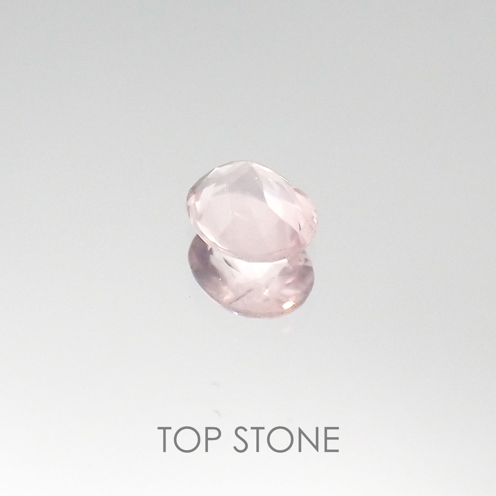 ディープローズクォーツ モザンビーク産 ルース 0.24ct[20095391]4.7×3.8mm前後