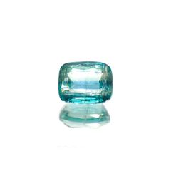 バイカラーカイヤナイト(宝石名カイヤナイト)ネパール産 識別済 1.63ct / 7x5.5mm前後 [260315369]