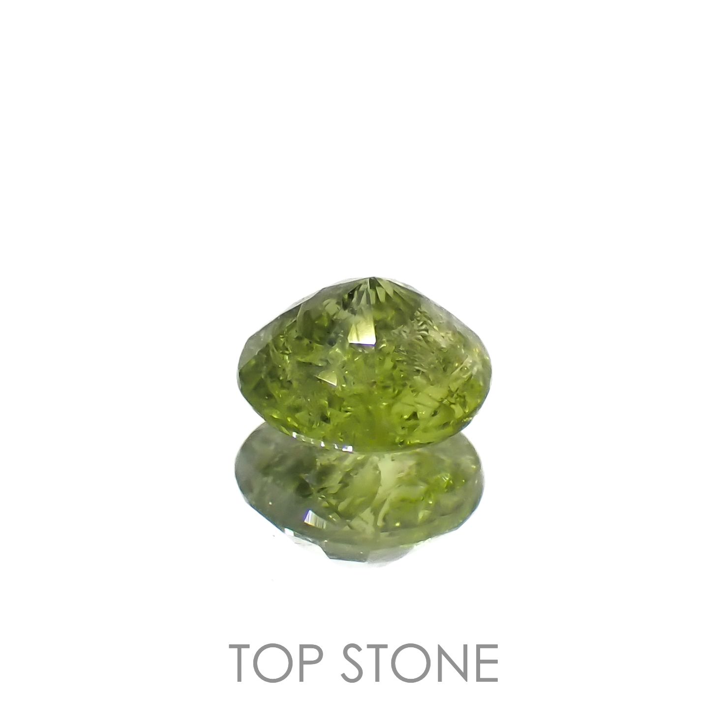 イリデッセンスクロムトルマリン(宝石名トルマリン)ケニア産 0.46ct 識別済[221119099]5x5mm前後