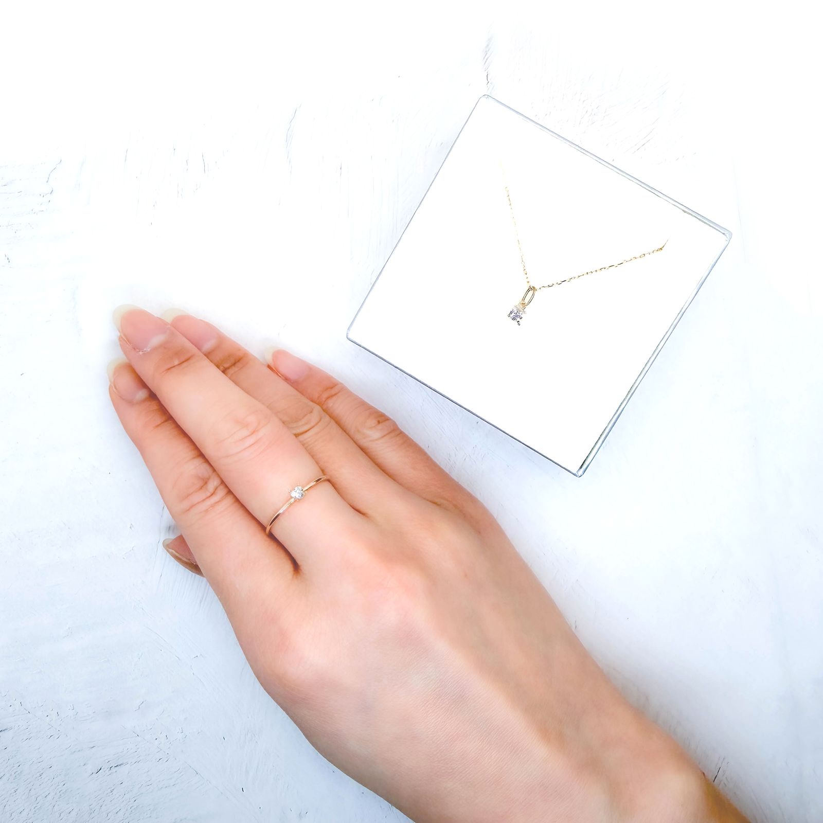 ◇ペアセット◇ダイヤモンド 0.17ct(2pcs合計) / 2.6-2.7x3mm前後 [260431965]