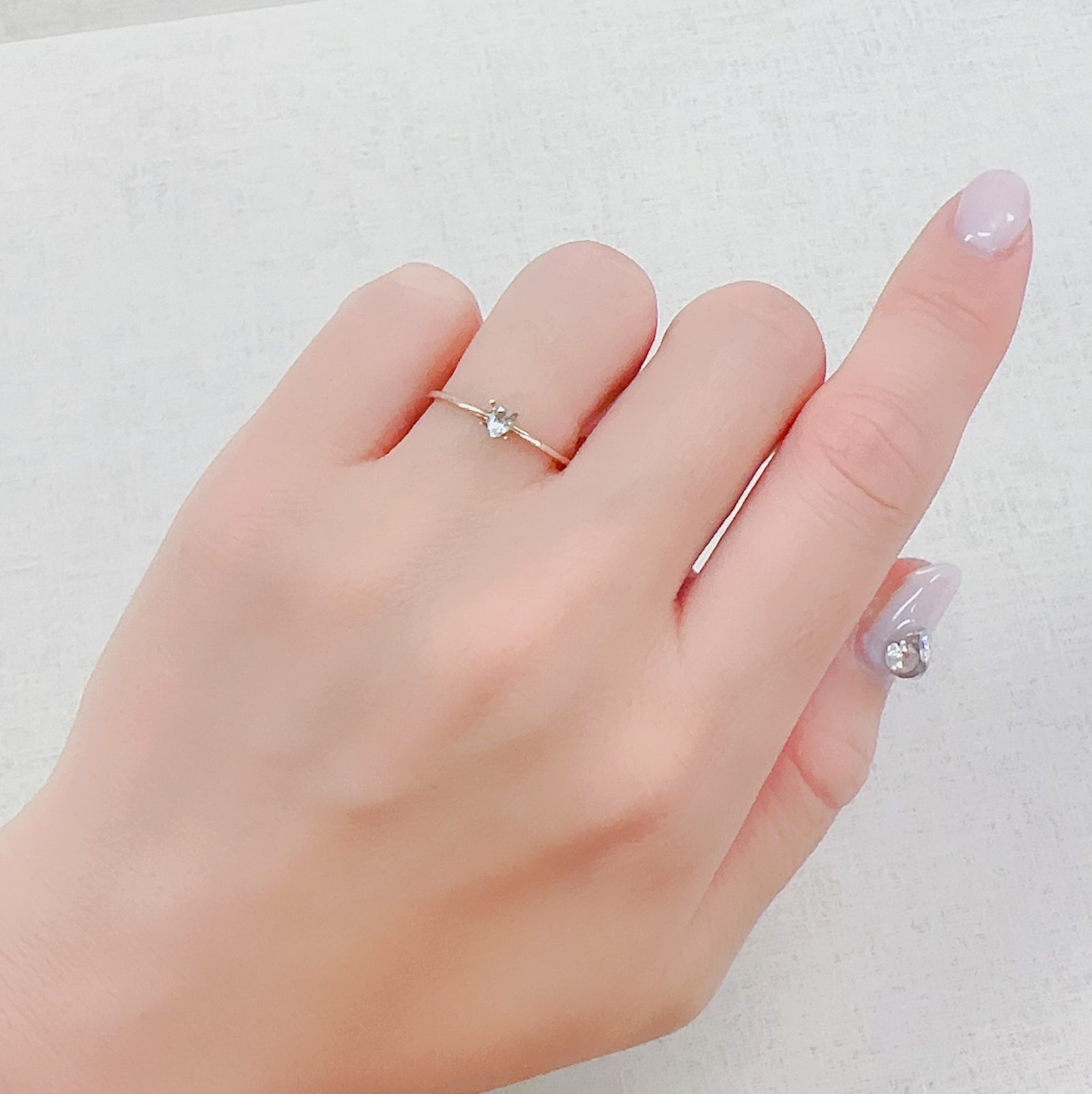 リューコガーネット ビルマ産 0.15ct[230421413]3.8x2.8mm前後