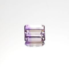 アワーグラスアメジスト(宝石名バイカラー・クォーツ)モロッコ産 4.56ct 識別済[220917634]11.2x9mm前後