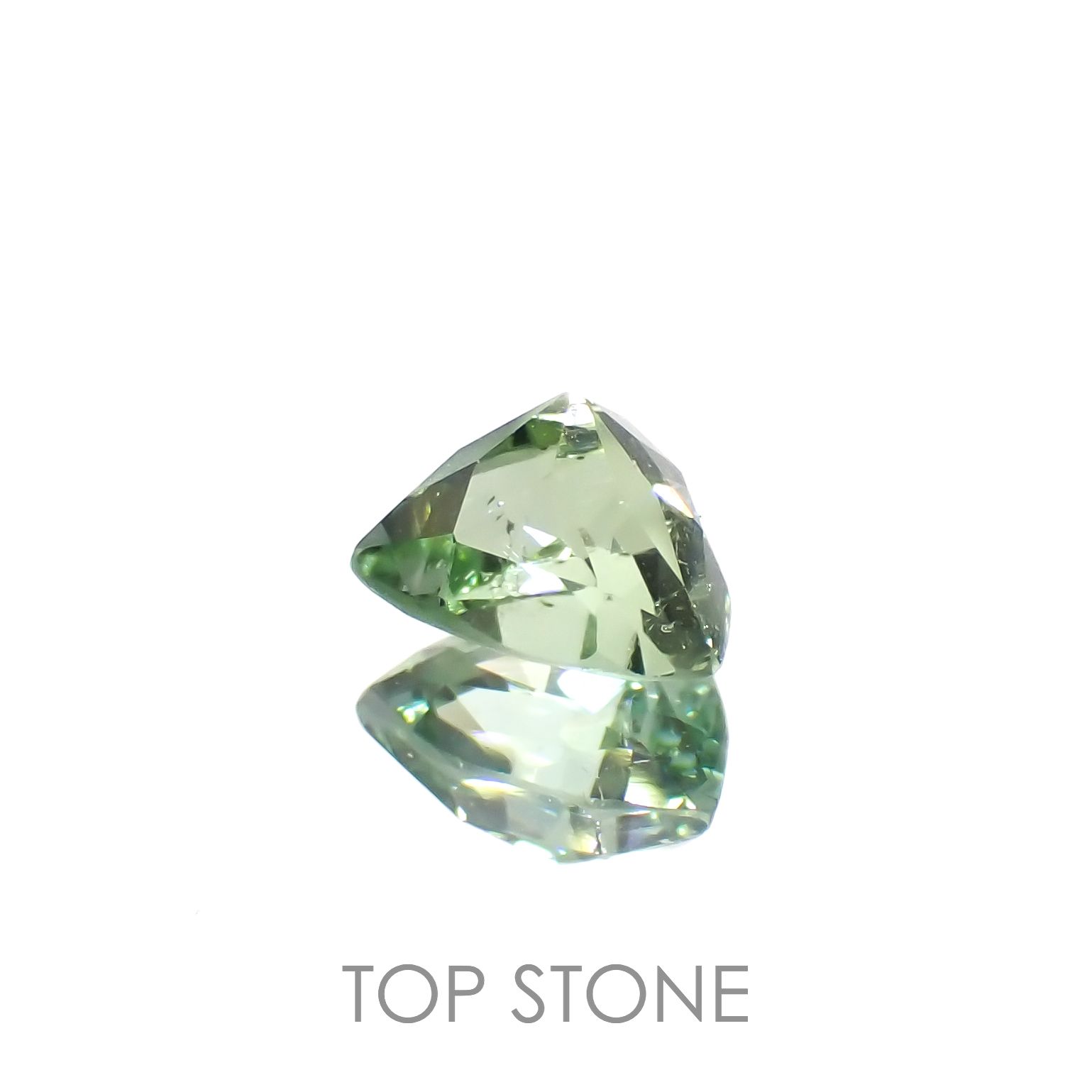 ミントトルマリン(宝石名トルマリン)アフガニスタン産 0.83ct 識別済[230320977]5.4x6.5mm前後