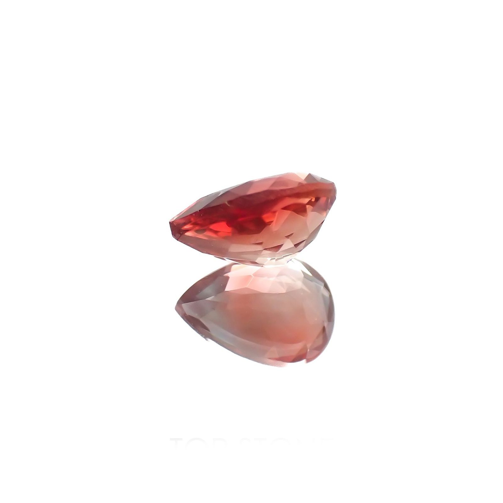 バイカラーオレゴンサンストーン アメリカ・オレゴン州産 0.76ct[251018708]7.3x5.2mm前後