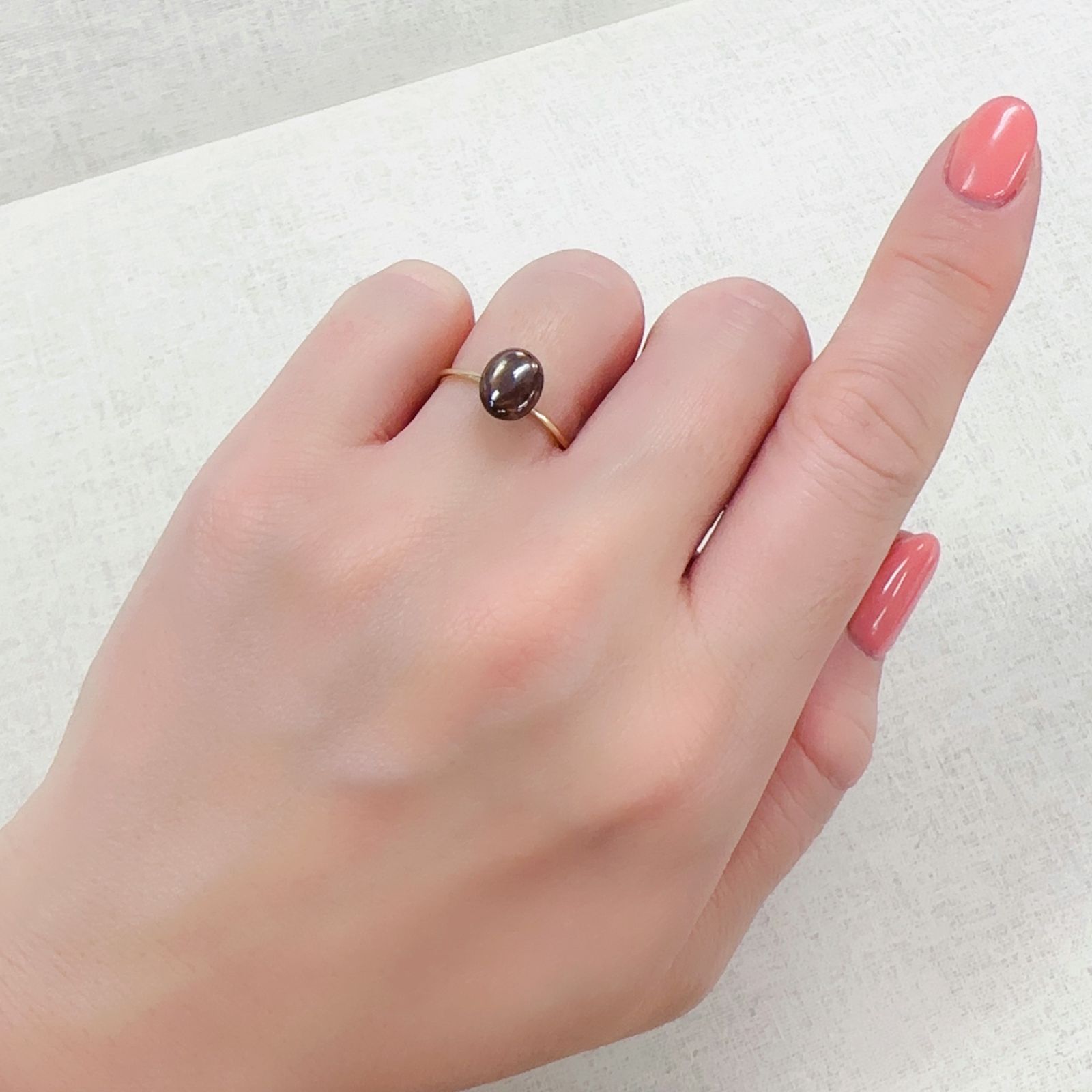 レインボーガーネット 日本・奈良県天川村産 2.62ct[230220771]8.6x6.7mm前後