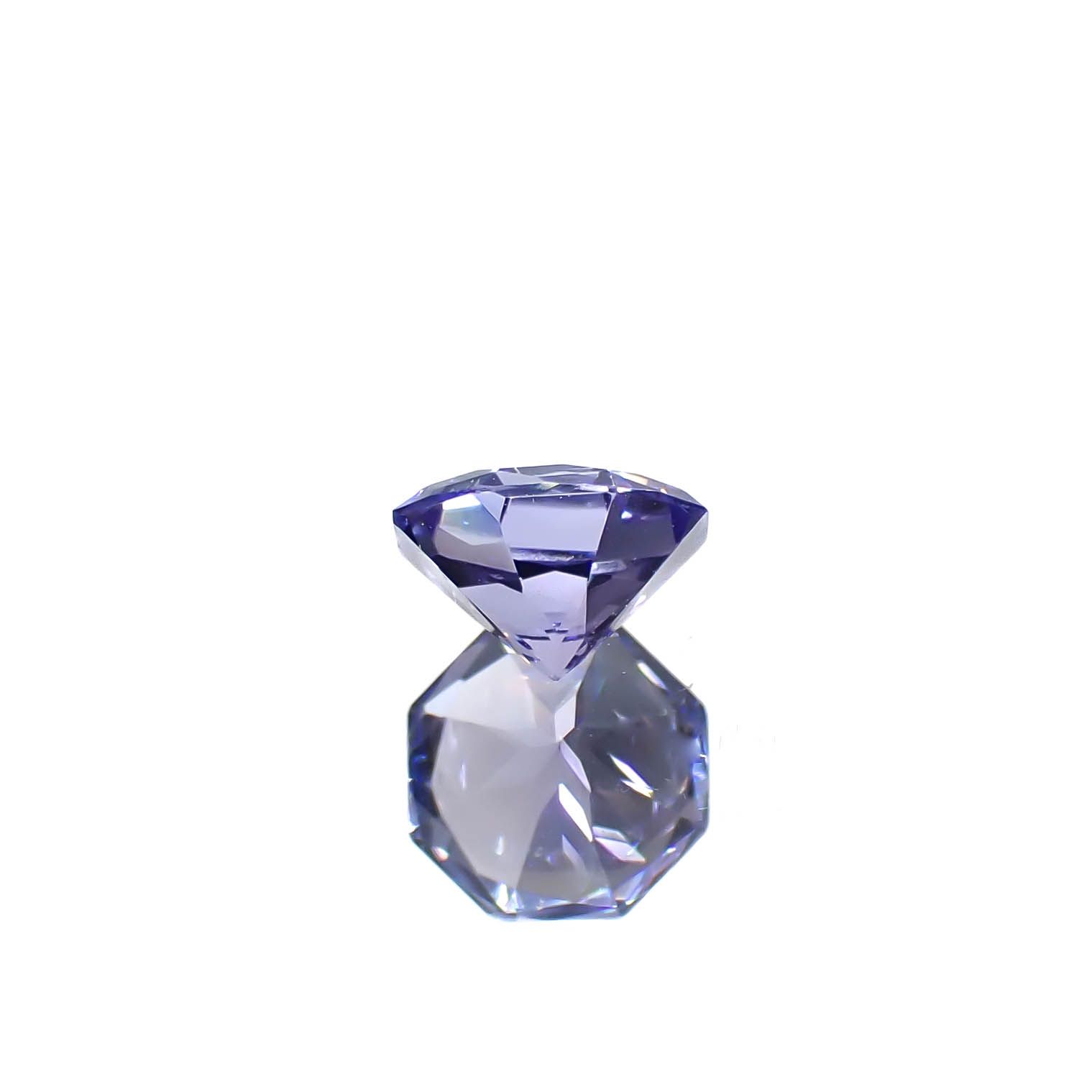 ◇オクタゴンカット◇タンザナイト(宝石名タンザナイト)タンザニア産 0.52ct 識別済[240628130]5x5mm前後
