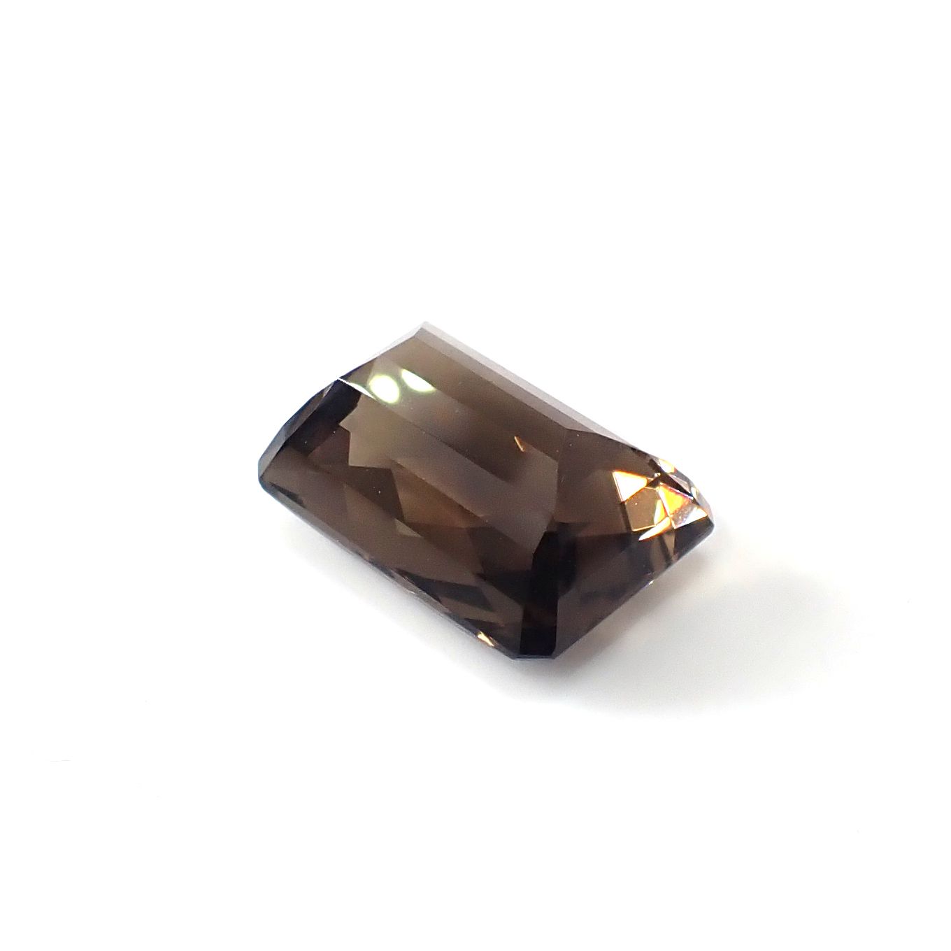 スモーキークォーツ ブラジル産 18.41ct / 18x12.9mm前後 [251031249]