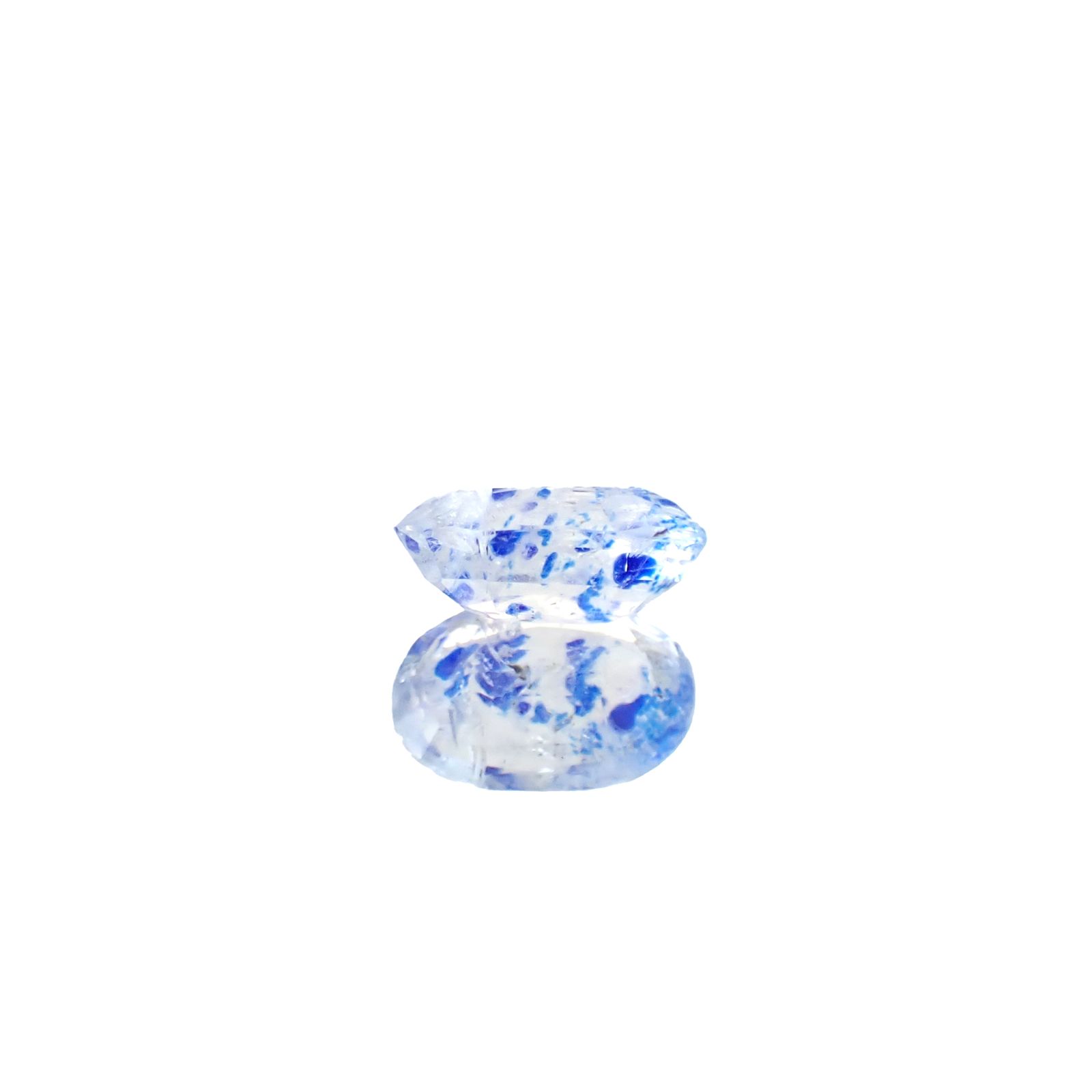 ラズライトインソーダライト フルオレッセンス アフガニスタン産 0.58ct [250530466]7.2x4.7mm前後