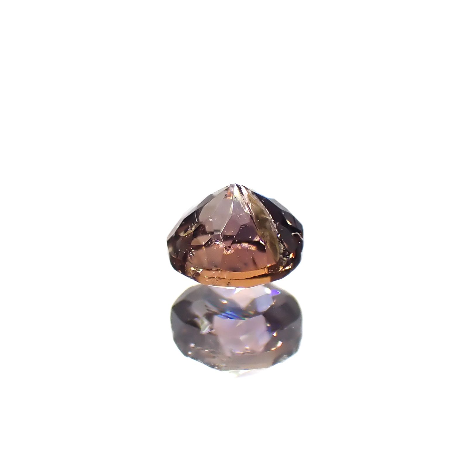 ブルーティントアキシナイト パキスタン産 0.18ct[240628347]3.2x3.2mm前後