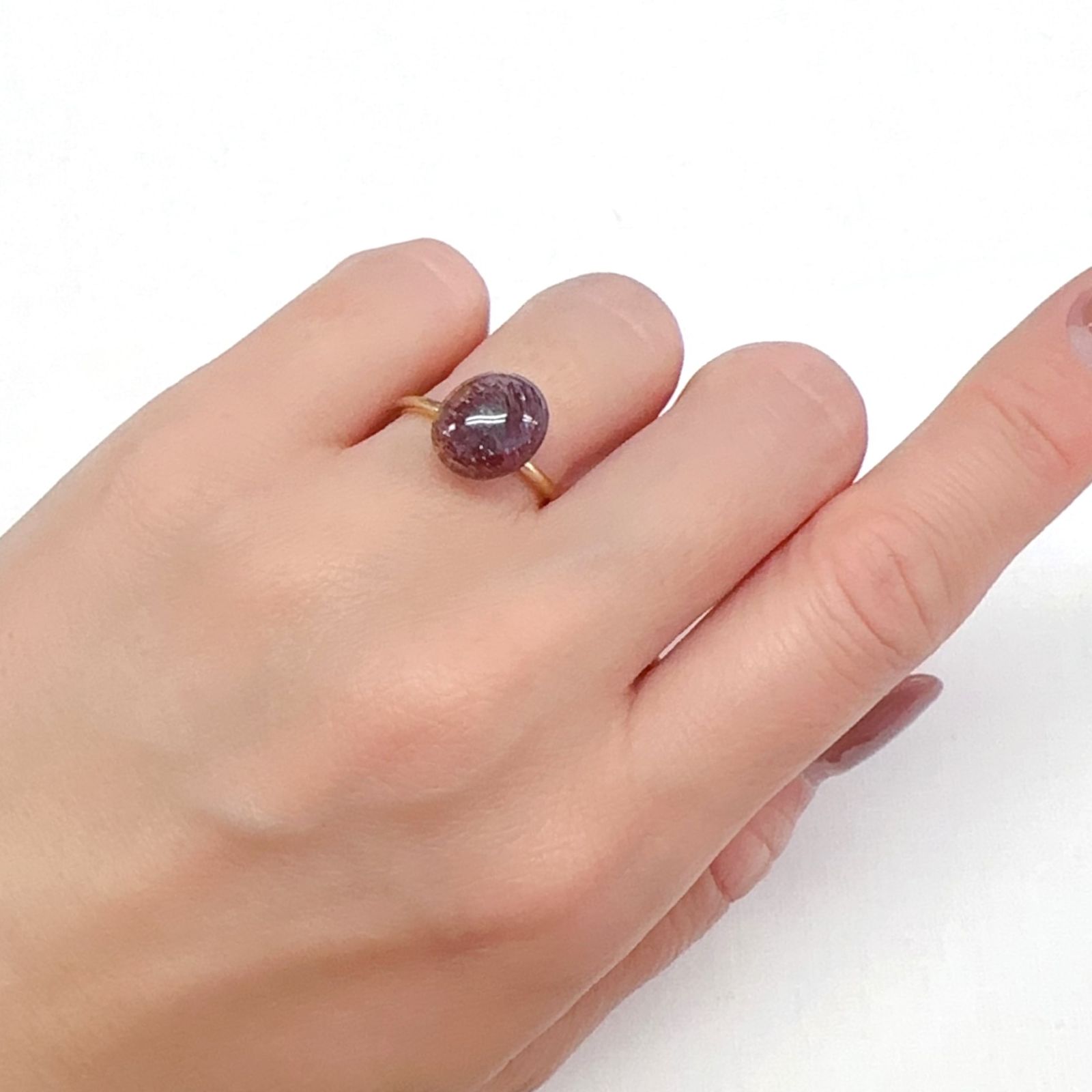 スーパーセブン マダガスカル産 3.88ct[240125672]11.6x9.7mm前後