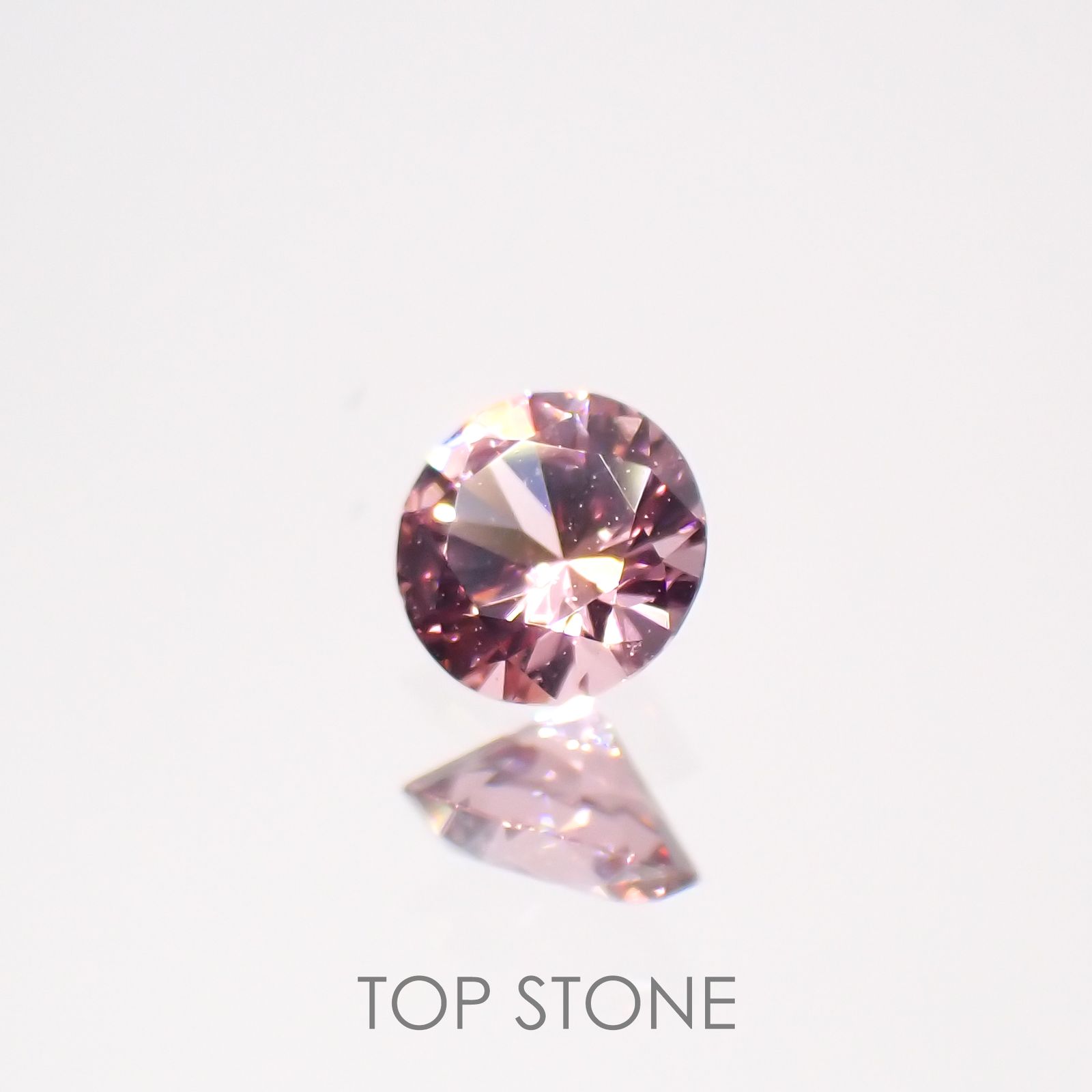 カラーシフトマラヤガーネット(宝石名ガーネット)タンザニア産 0.20ct 識別済[220515837]3.5x3.5mm前後