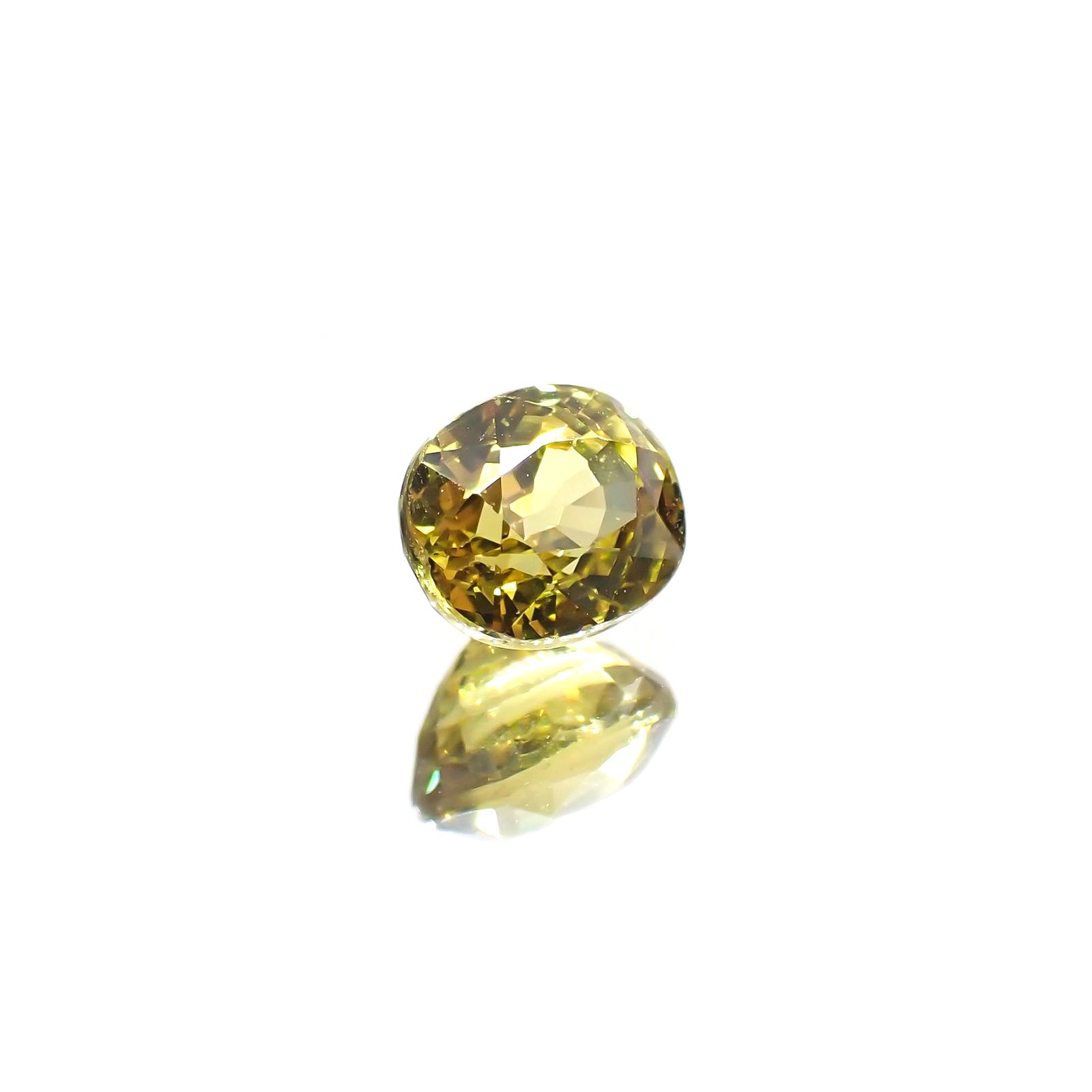 マリガーネット(宝石名グロッシュラー アンドラダイト・ガーネット)マリ共和国産 1.19ct 識別済[220115242]6.2x5.2mm前後