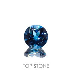 ロンドンブルートパーズ ブラジル産 1.57ct[221219296]7x7mm前後