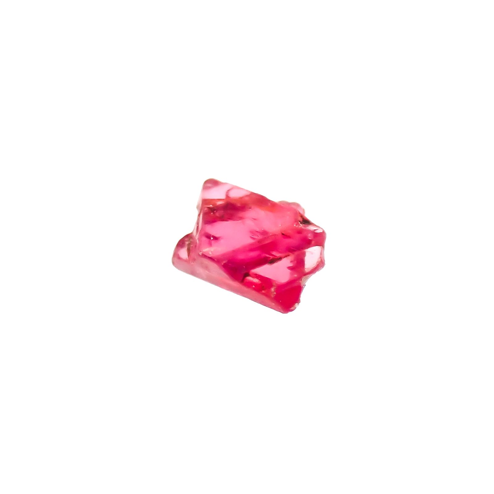 ツインクリスタルスピネル(スピネル式双晶）原石 ビルマ産 0.070ct[231124058]2.6x2.4mm前後