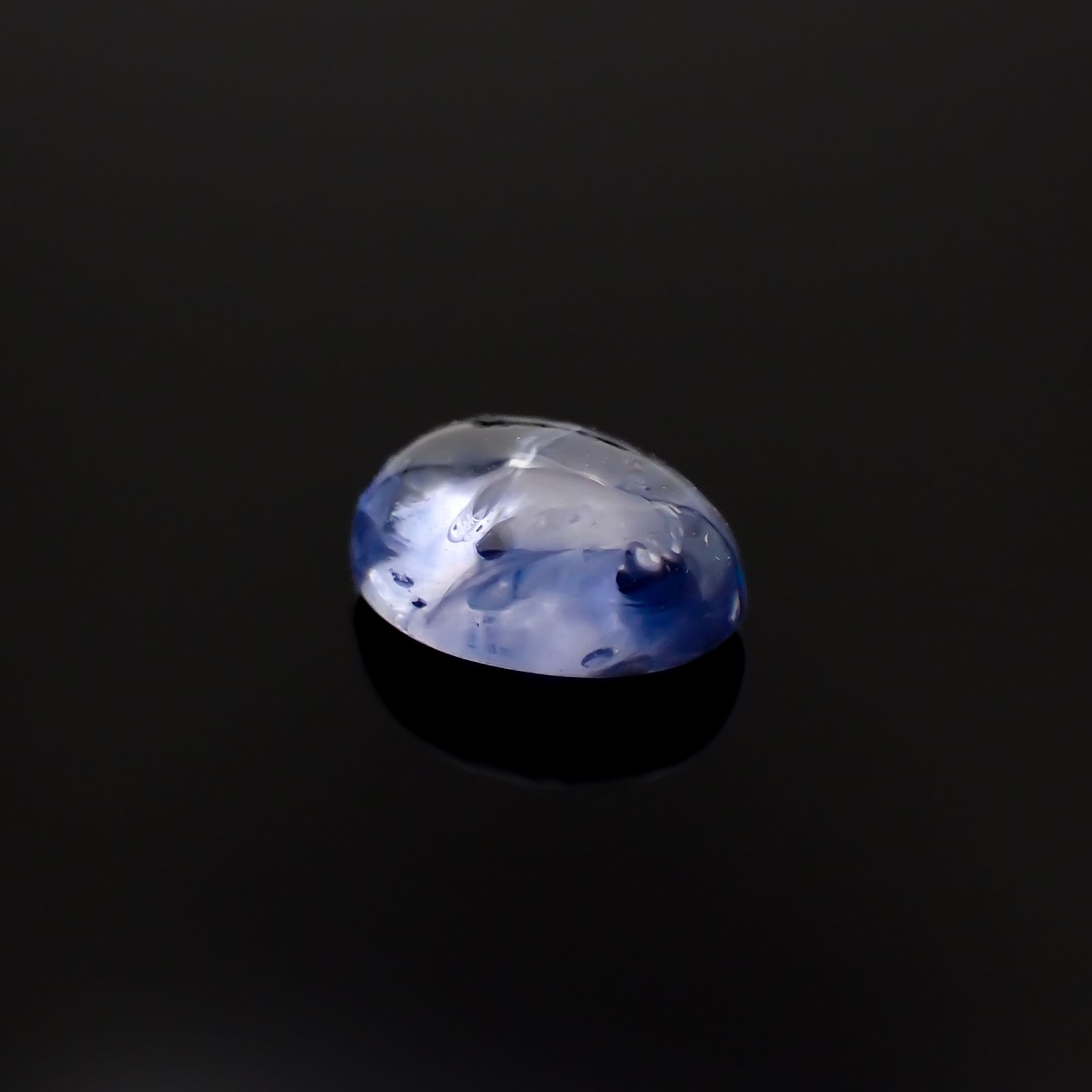 サファイア(宝石名ブルー・サファイア)スリランカ/マダガスカル産 1.28ct 識別済[230923441]7x5.1mm前後