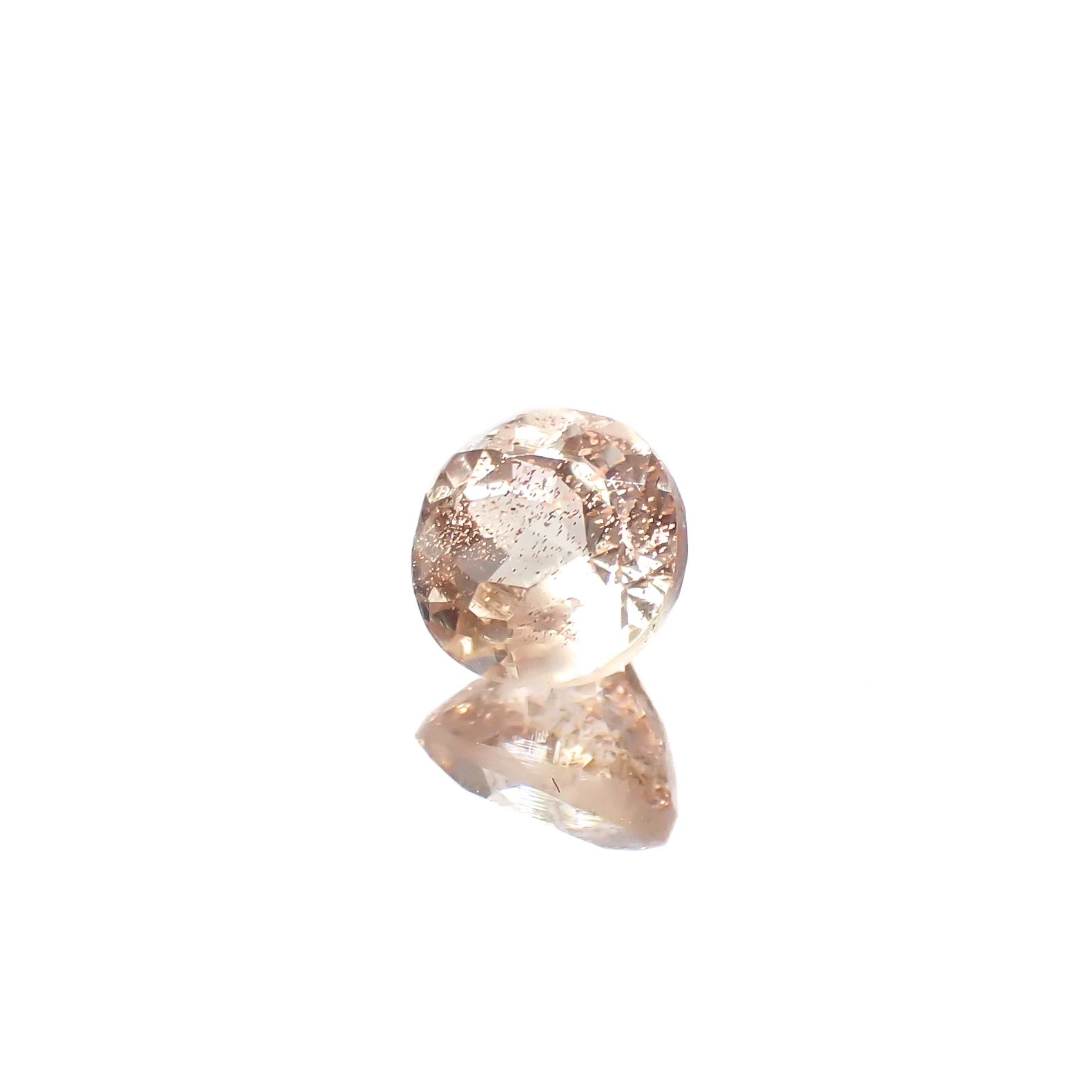 オレゴンサンストーン アメリカ・オレゴン州産 0.51ct[240628202]5x4.9mm前後