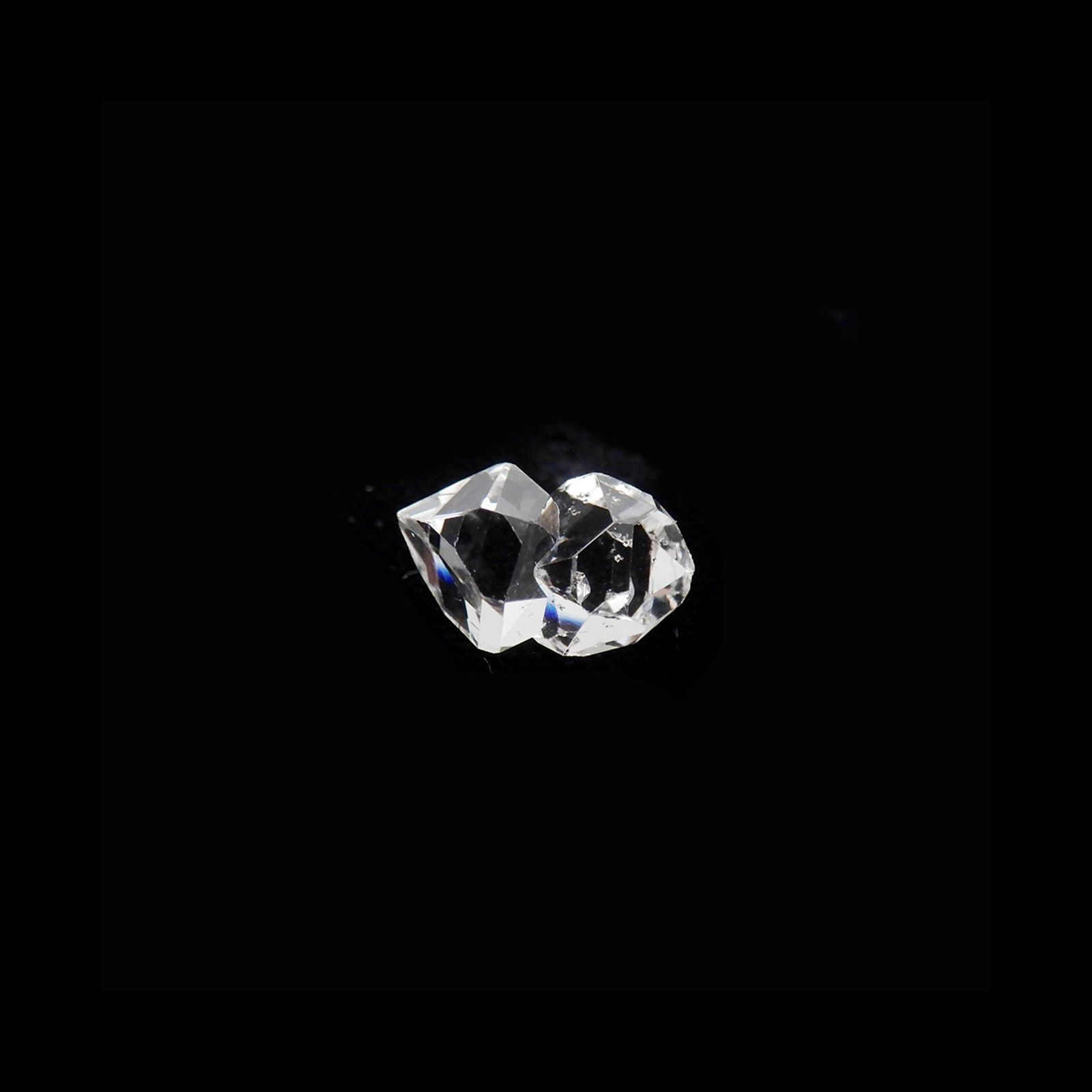 ツインハーキマーダイヤモンド 原石 アメリカ・ニューヨーク州産 2.96ct[240125363]11.2x7.1mm前後 | TOP  STONE(トップストーン)