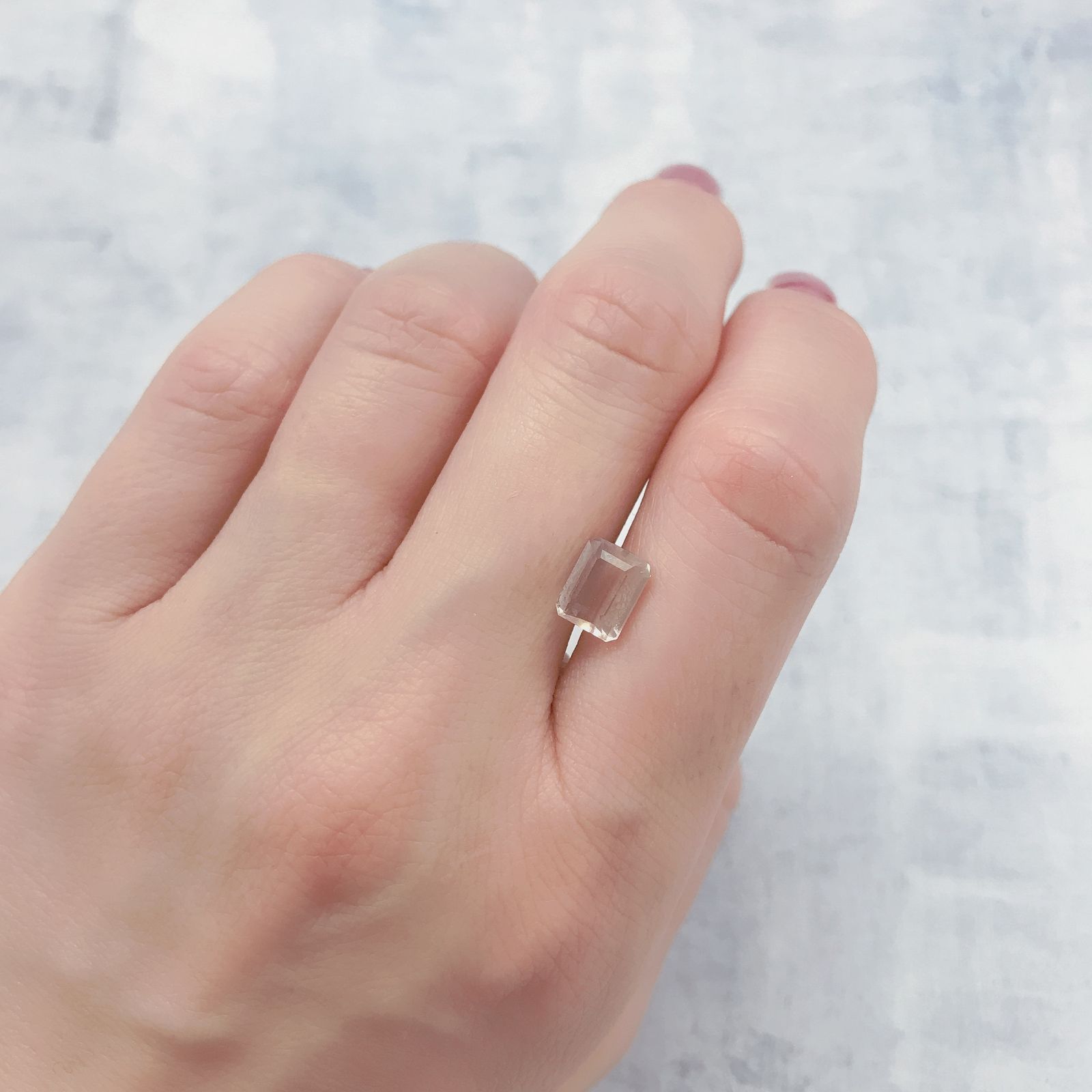 アメトリン ボリビア産 1.36ct [220114627]7.7x6.3mm前後