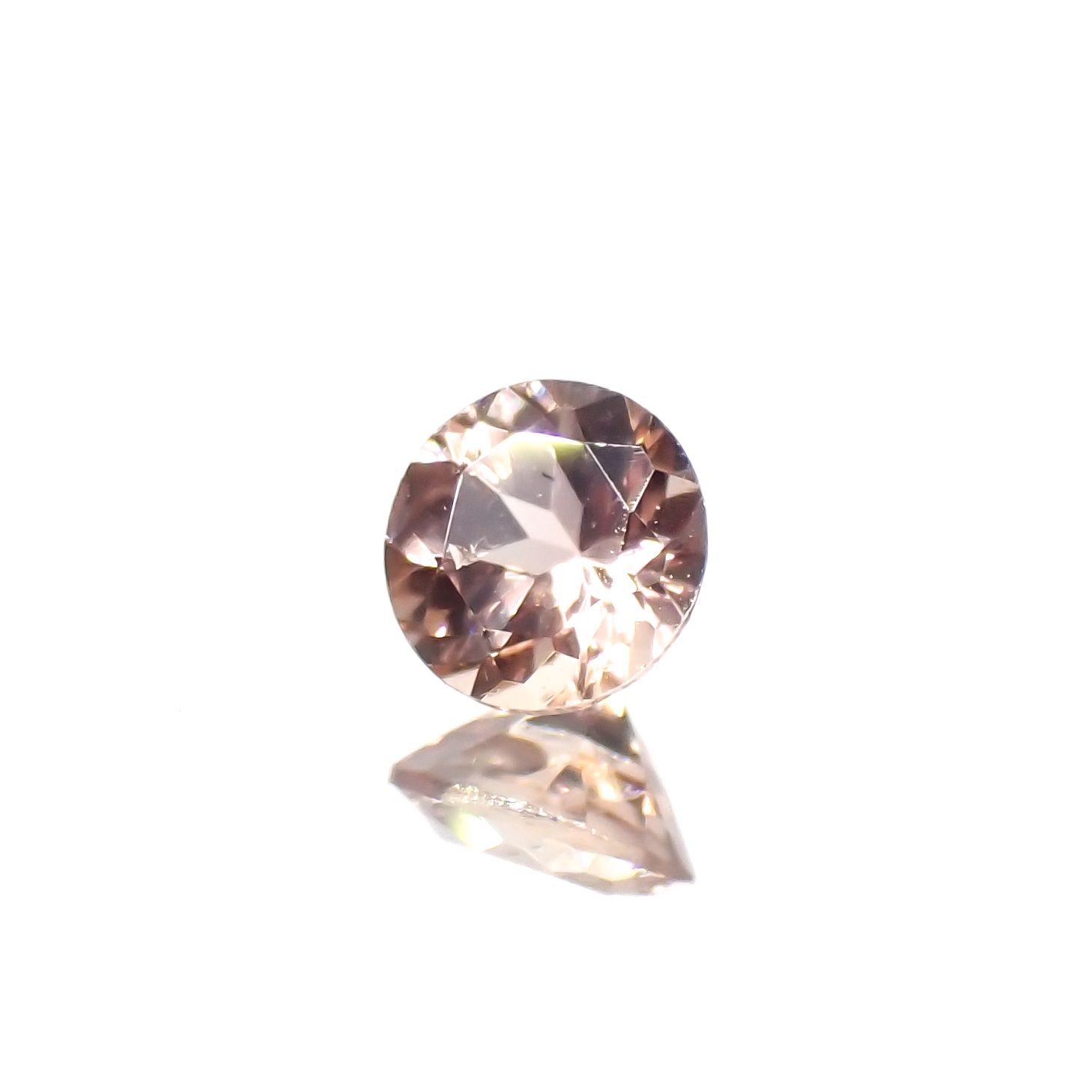 インペリアルトパーズ ブラジル産 0.18ct[230923509]3.5x3.5mm前後