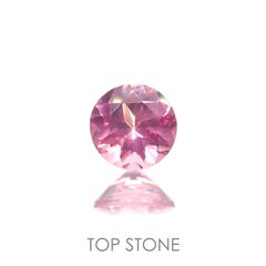 ホットピンクスピネル タンザニア産 ルース 0.25ct[210912589]3.7×3.7mm前後
