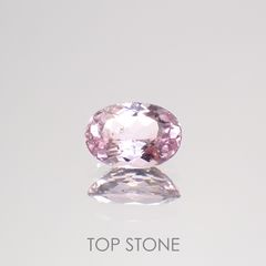 インペリアルトパーズ(宝石名トパーズ)ブラジル産 0.86ct 識別済[220114973]7.2x5.1mm前後