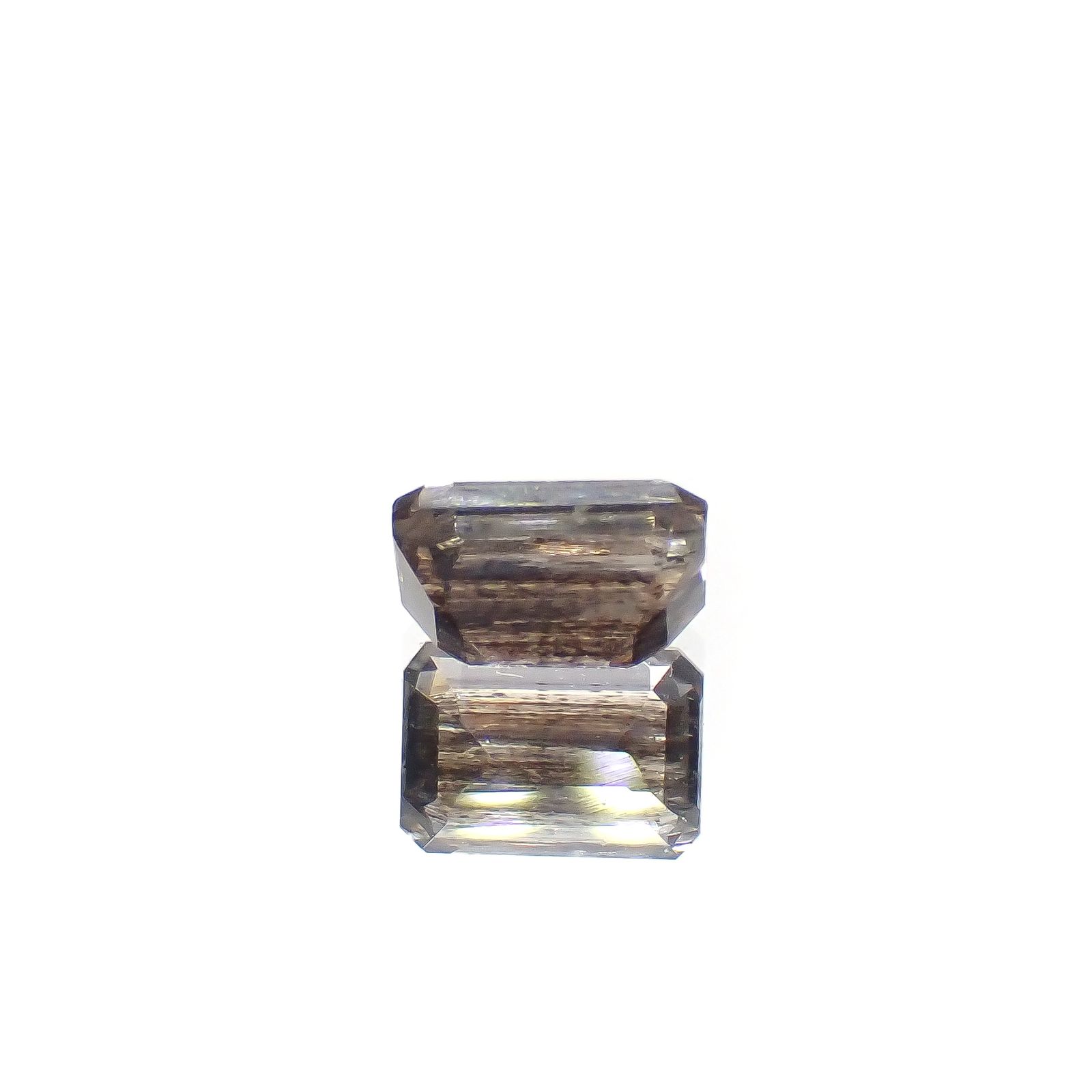 レインボースキャポライト ブラジル産 1.06ct [240326865]6.9x4.8mm前後